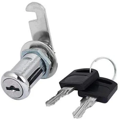 Image of YUEWO Drawer Cabinet Locking 19mm x 35mm Thread Security Cylinder Cam Lock w 2 Keys
