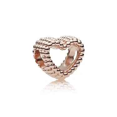 Image of Pandora Beaded Open Heart Charm 787516