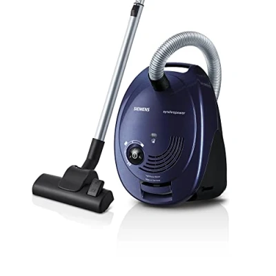 Image of Siemens VS06A111 vacuum 2200 W Cylinder 4 L Blue VS06A111, W, 28 kWh, 10 A, 50 Hz, vacuum, Dust bag