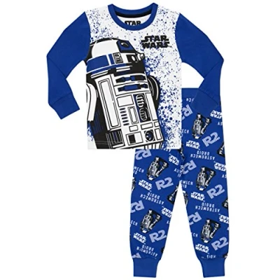 Image of Star Wars Boys R2D2 Pyjamas Snuggle Fit Age, 4 5 Years, Multicoloured