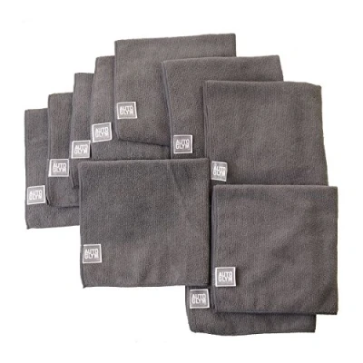 Image of Autoglym Hi Tech Microfibre Polishing Cloth Grey (10)