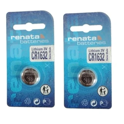 Image of Renata Button Cell CR 1632 Lithium CR1632 137 mAh 3 V Pack of 1