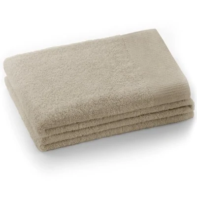Image of AmeliaHome 50x100 cm Towel 100% Cotton Absorbent Beige Cappuccino Amari