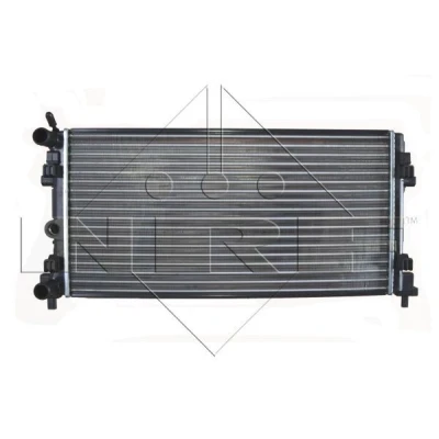 Image of 6R0121253, 6R0121253A, 6R0121253L, 6R0121253N Engine radiator NRF Economy Class 53024A Aluminium 649mm 342mm 23mm Mechanically jointed cooling fins