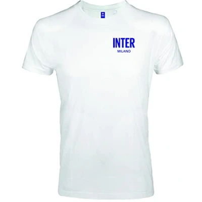 Image of Inter Unisex Milano T Shirt, Weiß, L