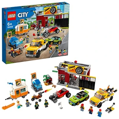 Image of LEGO 60258 City Nitro Wheels Tuning Workshop