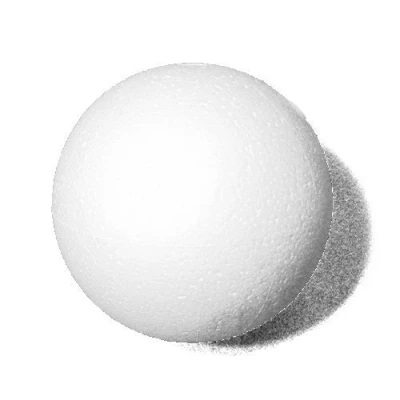 Image of Craftmill 9cm / 90mm Polystyrene Balls, Spheres Box of (10)