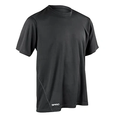 Image of Spiro Men&#039;s Quick Dry Waterproof Short Sleeve T Shirt Navy, X Large