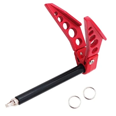 Image of WANGCL Foldable RC Anchor Winch Mini Hook for 1/10 Car Crawler Compatible with TRX4 SCX10 RC4WD D90 CC01
