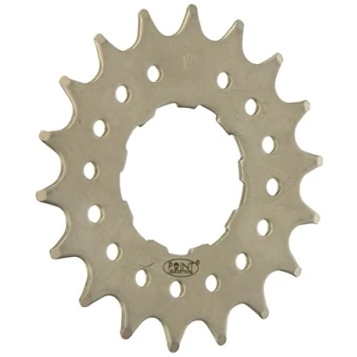 Image of Point Cr Mo Sprocket Single Speed Steel silver Size:18 Zähne