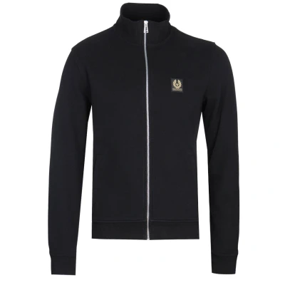 Image of Belstaff FULL ZIP Zipup sweatshirt, Men&#039;s, Size: Large, Black