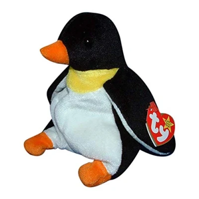 Image of TY Beanie Baby Peluche Animaux Waddle le Pingouin