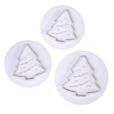 Image of Cake Star Christmas Tree Plunger Cutters 3 Set