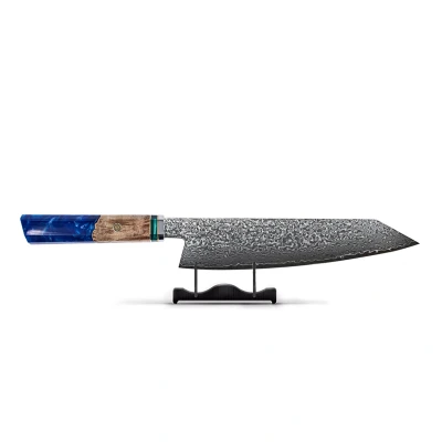 Image of Sapphire Octagon Damascus Kiritsuke 23 cm Special Edition
