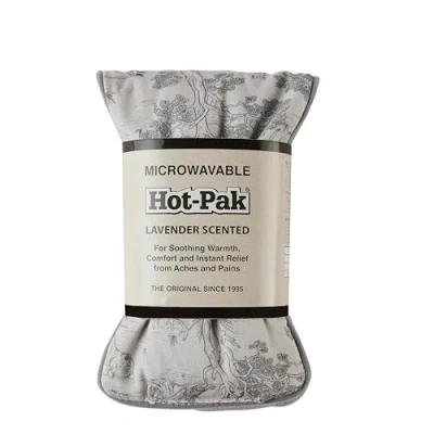 Image of Warmies Hot Pak Country Microwavable Weighted Headpack with French Lavender Scent. or Cold for Cool Relaxation and Warm Relief