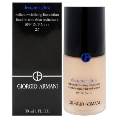 Image of Designer Glow Radiant Revitalizing Foundation SPF 15 PA Plus 2.5 by Giorgio Armani for Women 1 oz