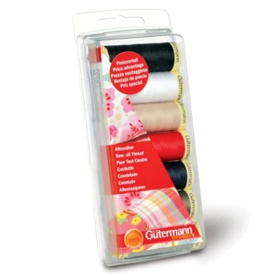Image of Gutermann Thread Set: Sew All: 7 x 100m
