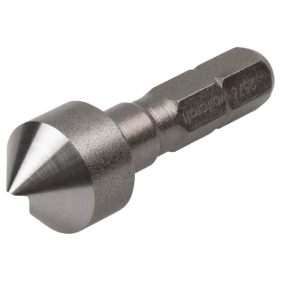 Image of wolfcraft Conical Countersink, Ø 12 mm, Hexagon Shank I 2576000 for countersinking of drill holes flush screw connections in wood, non ferrous metal and plastic