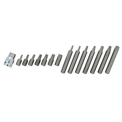 Image of Blue Spot Tools 15 Piece 1/2&quot; Drive Torx Bit Set (T20 T55)