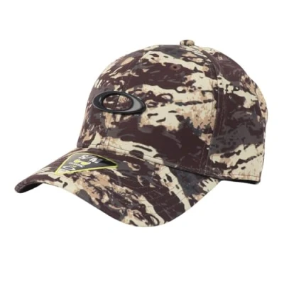 Image of Oakley Men&#039;s Tincan Cap Hat, Tiger Camo Desert, S