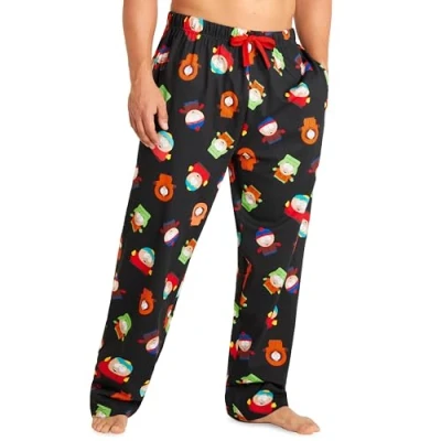 Image of South Park Mens Pyjama Bottoms Comfy PJs Loungewear Trousers Funny Gifts for Him (XL, Multi)