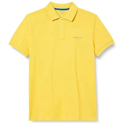 Image of Hackett London Boy&#039;s Swim Trim Polo T Shirt, Mango, 9 Years