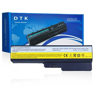 Image of DTK Laptop Battery Replacement for Lenovo 3000 G430 G430a G430l G430m G530 G530a G530m N500 Series Ideapad G550 G450 G450a G450m B460 B550 G455 G555 V460 V460a Z360 Z360a L06l6y02 L08l6c02