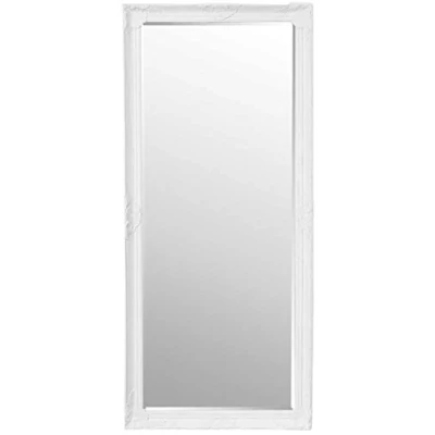 Image of MirrorOutlet Milton Manor White Beveled Full Length Wall Mirror 5Ft6 X 2Ft6 168cm 76cm, XY083 M