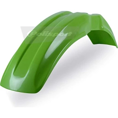 Image of Polisport Kawasaki Front Fender KX 85 100 2001 2013, Green Motocross4u