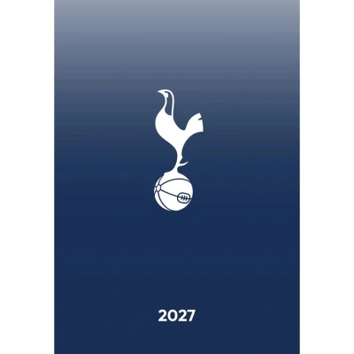 Image of Tottenham Hotspur FC 2027 A5 Diary Official Licensed Football Club Diary, Week to View Layout, Format, Iconic Spurs Colours, Daily Planner for Fans