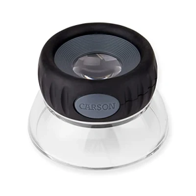 Image of Carson LO 10 11.5x LumiLoupe Plus Focusing Stand Magnifier Loupe