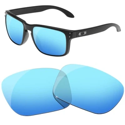 Image of HiCycle2 Polarized Replacement Lenses for Oakley Holbrook Xl Sunglass Multi Options (ice blue)