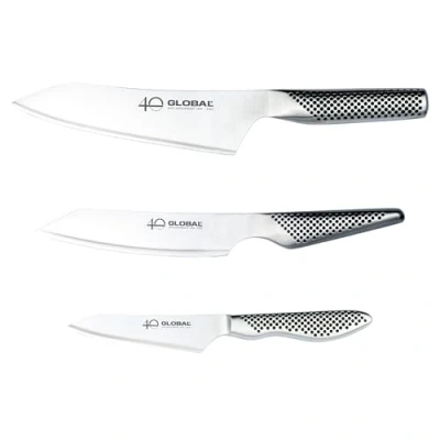 Image of Global 40th Anniversary GS458110AN 3 Piece Knife Set