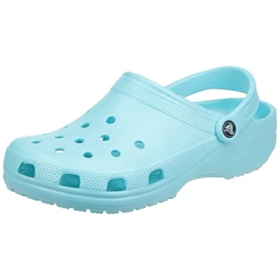 Image of Crocs Unisex Classic Clogs (Best Sellers) , Ice Blue,1 UK Men/ 2 Women