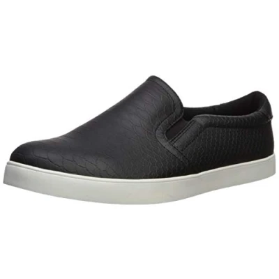 Image of Dr. Scholl&#039;s Women&#039;s Madison Fashion Sneaker, Black Python, 5 UK