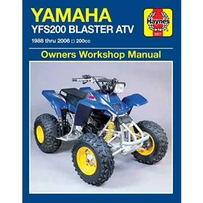 Image of Yamaha YFS200 Blaster ATV (88 06) Haynes Repair Manual (Paperback)