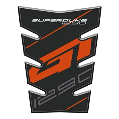 Image of 3D Effect Resin Adhesive Tank Cover Compatible with K.T.M. SuperDuke 1290 GT v1