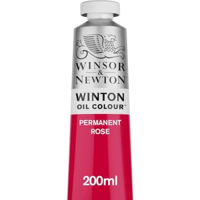 Image of Winsor &amp; Newton Winton 200ml Permanent Oil Colour Rose,1437502