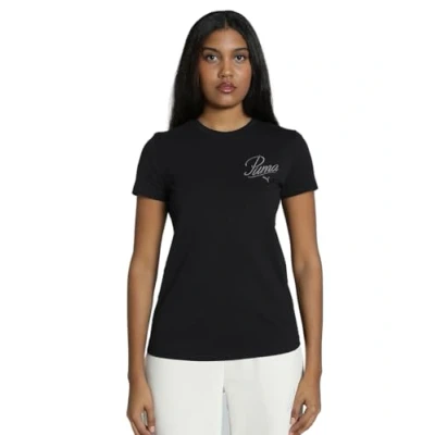 Image of ESS Script Tee Puma Black