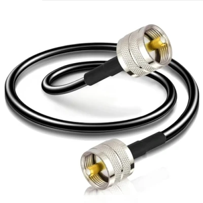 Image of Bingfu CB Radio Extension Cable UHF PL259 Male to RG58 Coax Jumper 1m 3 feet for VHF Ham Amateur Mobile Aerial Antenna Power SWR Meter Linear Amplifier Dummy Load