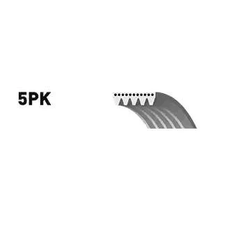 Image of 31110P1R003, 31110P1R004 V ribbed belt GATES Micro 5PK838 838mm 5 BMW: Saloon, 3 Touring, SUZUKI: SWIFT 3, SX4 I Hatchback