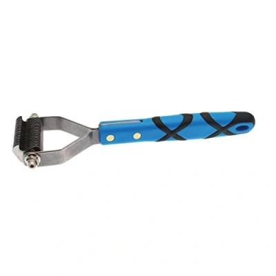 Image of GROOM PROFESSIONAL Coat King Stripping Rake for Dogs Deshedding Brush Undercoat &amp; Detangling Hair Suitable Various Types, Fine 16 Tooth