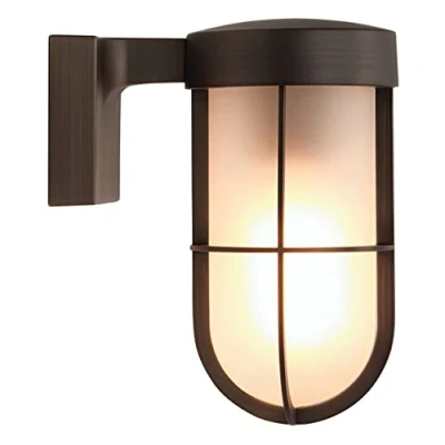Image of Cabin Outdoor Wall Light Bronze IP44, E27