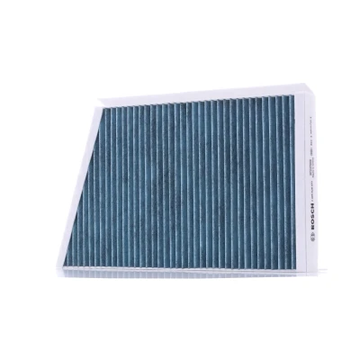 Image of 2038300118, 2038300918, A2038300118, A2038300918 Pollen Filter BOSCH 0 986 628 503 Activated Carbon 332mm 187mm 25mm FILTER+ MERCEDES BENZ: CLC