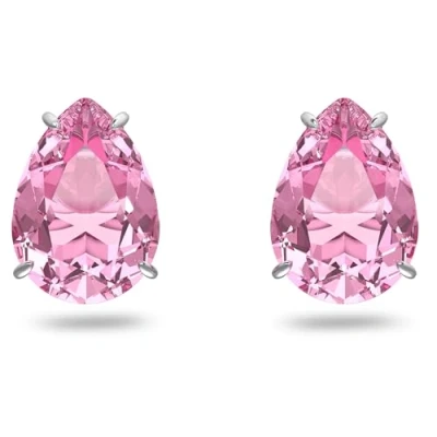 Image of Swarovski Earrings, Women&#039;s, Size: One Size, Pink
