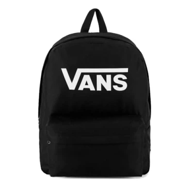 Image of Vans Unisex, Old Skool Print Backpack B Black White, One Size