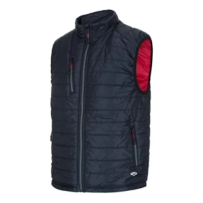 Image of Hoggs of Fife Granite Rip Stop Gilet Black/Red XXX Large BlackXXX LargeBlack Coats, Jackets &amp; Waistcoats (57988) Men&#039;s