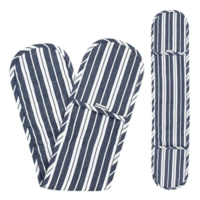 Image of Blackmoor Double Oven Glove Navy