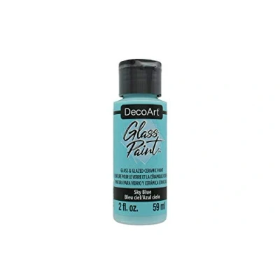 Image of Sky Blue Glass Paint 2Oz.