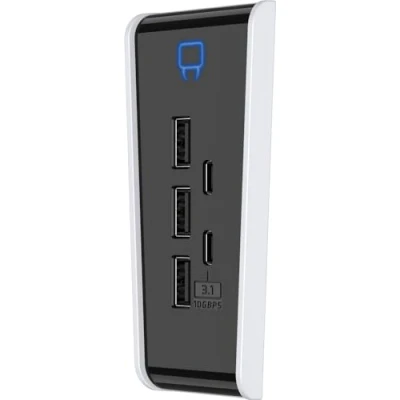 Image of Venom USB Hub for PS5 Slim 5 Port Includes 3 x 2.0 and 2 Type C (PS5)